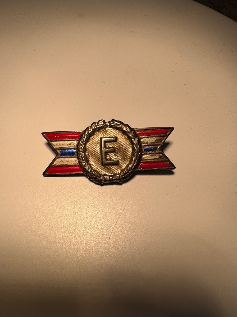 WWII Army Navy E Production Award Pin
